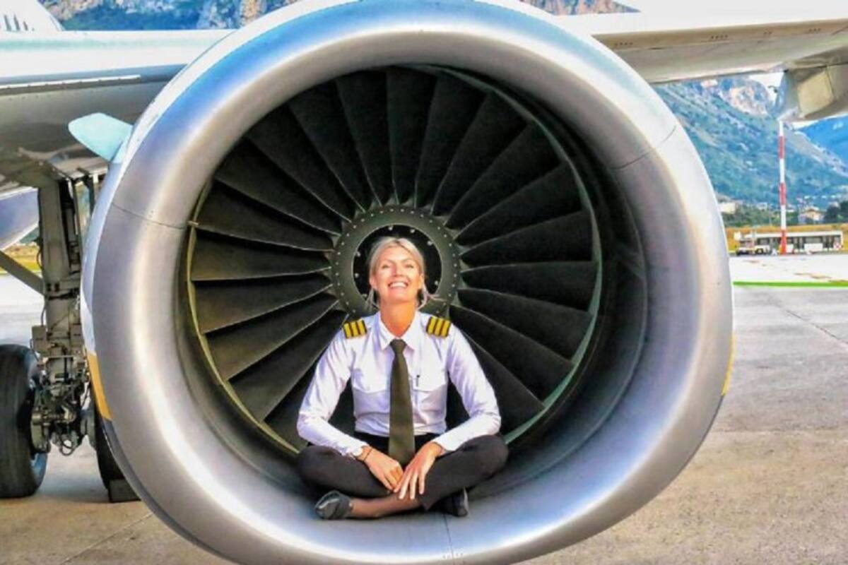 Maria Petterson encontró el éxito en internet gracias a su belleza, su escultural cuerpo y los asombrosos paisajes.