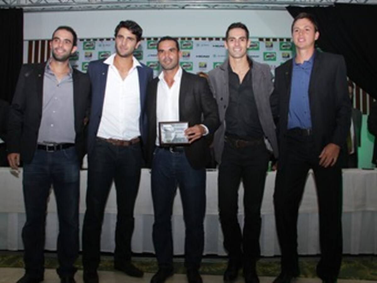 Fotos: Giraldo, Cabal y Farah, premiados en la gala del tenis colombiano