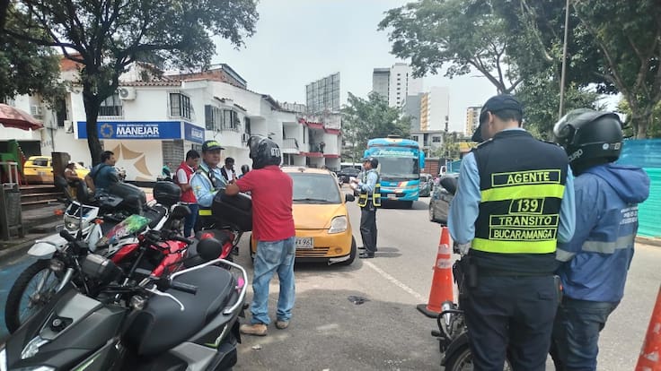 director de tránsito de Bucaramanga, Carlos Enrique Bueno