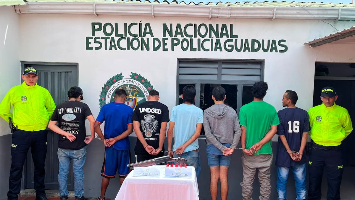 Desarticulan la banda “Los Barbas”: servían al Clan del Golfo en Cundinamarca