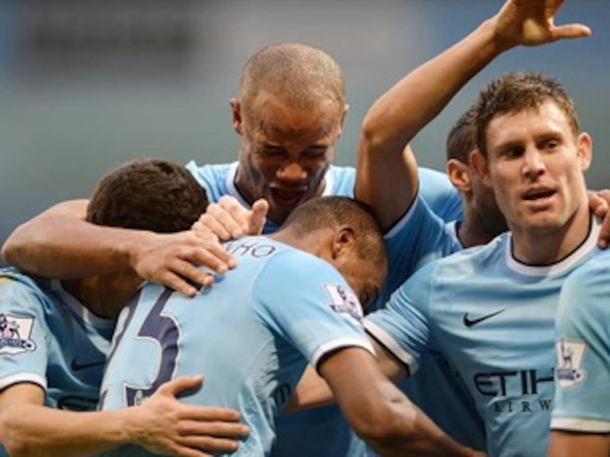 Festival de goles en victoria de Manchester City sobre Arsenal