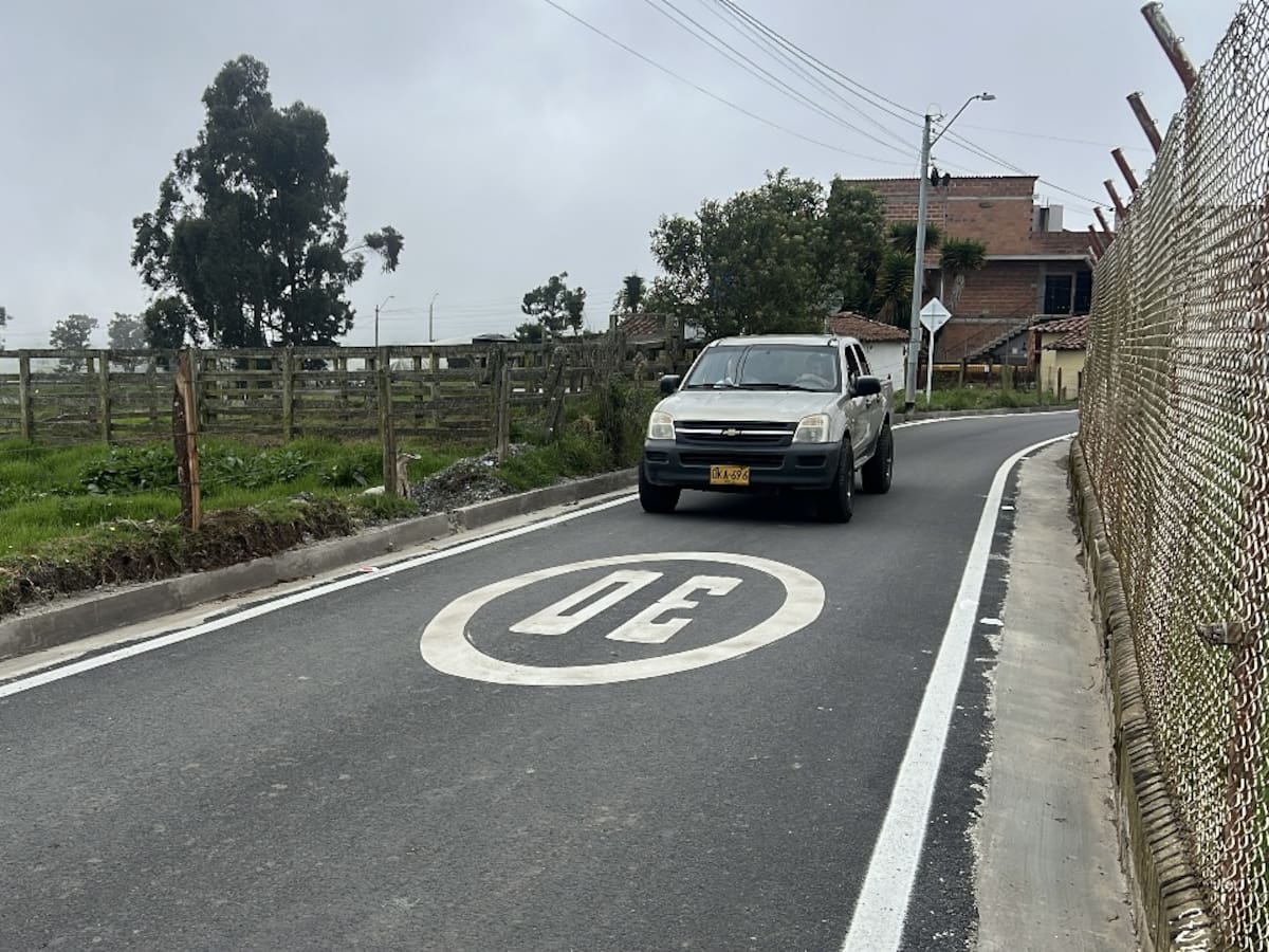 La vía de San Félix en Bello está exenta de pico y placa