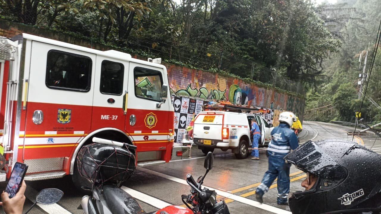 Emergencia de movilidad en el municipio La Calera.