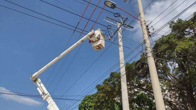 Afinia anunció que continúan los trabajos para optimizar el servicio en municipios de Bolívar y la ciudad heroica