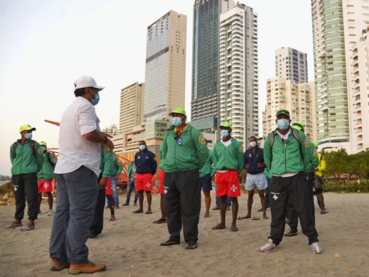 Distriseguridad formaliza contratación por OPS del Cuerpo de Salvavidas