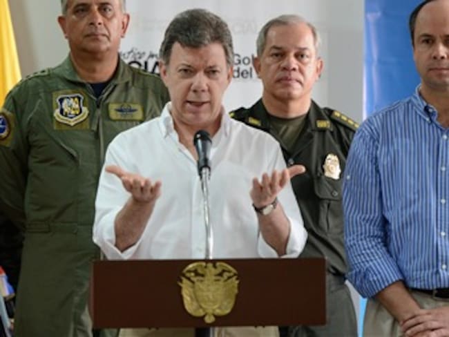 Nicaragua busca provocar a Colombia, afirmó Santos a la gobernadora de San Andrés