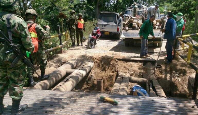 Vía Tibú. / Foto: Archivo.