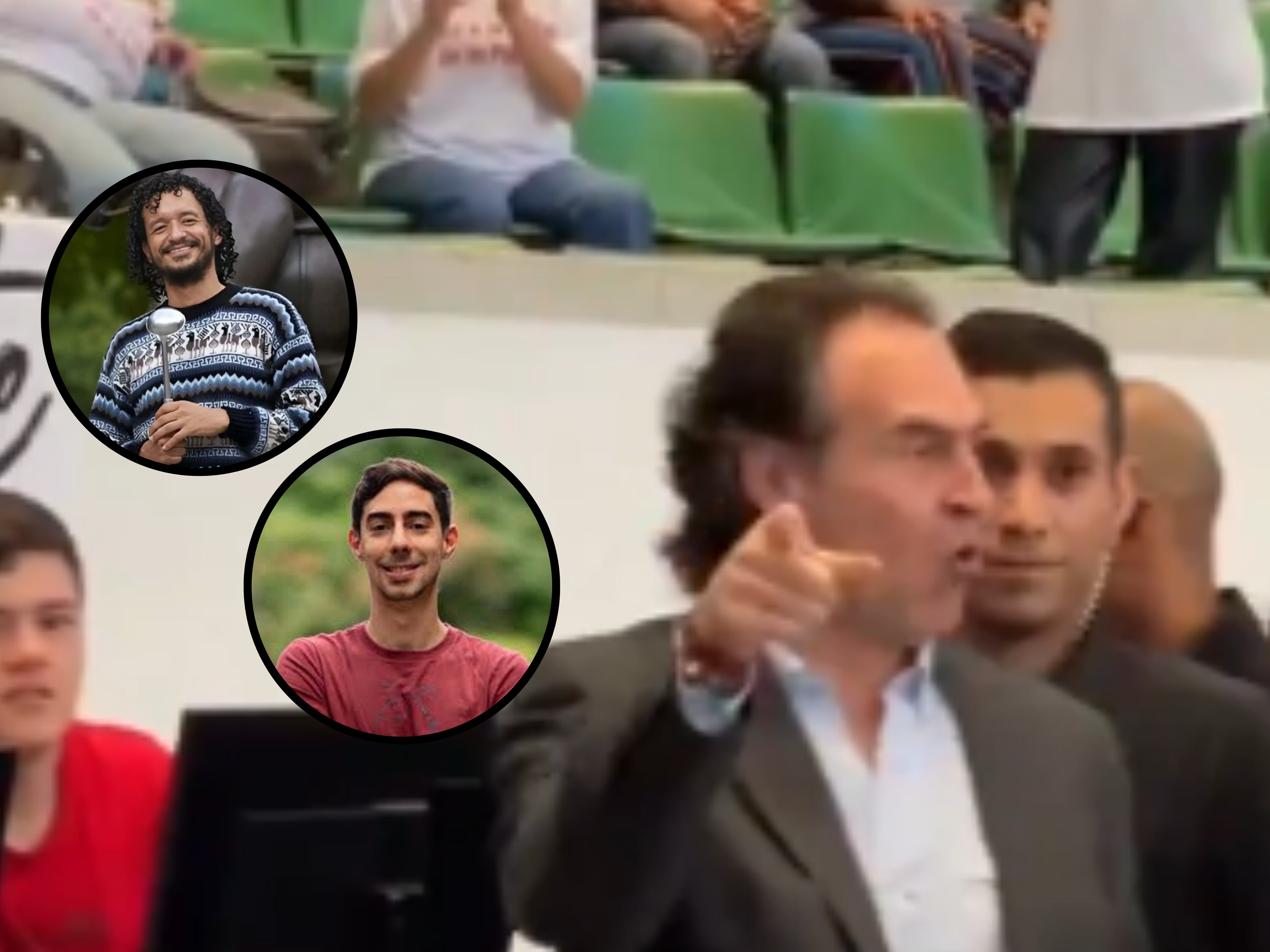 Alcalde de Medellín señaló a concejales de oposición respondiendo que los ladrones eran José Luis Marín y Juan Carlos Upegui.