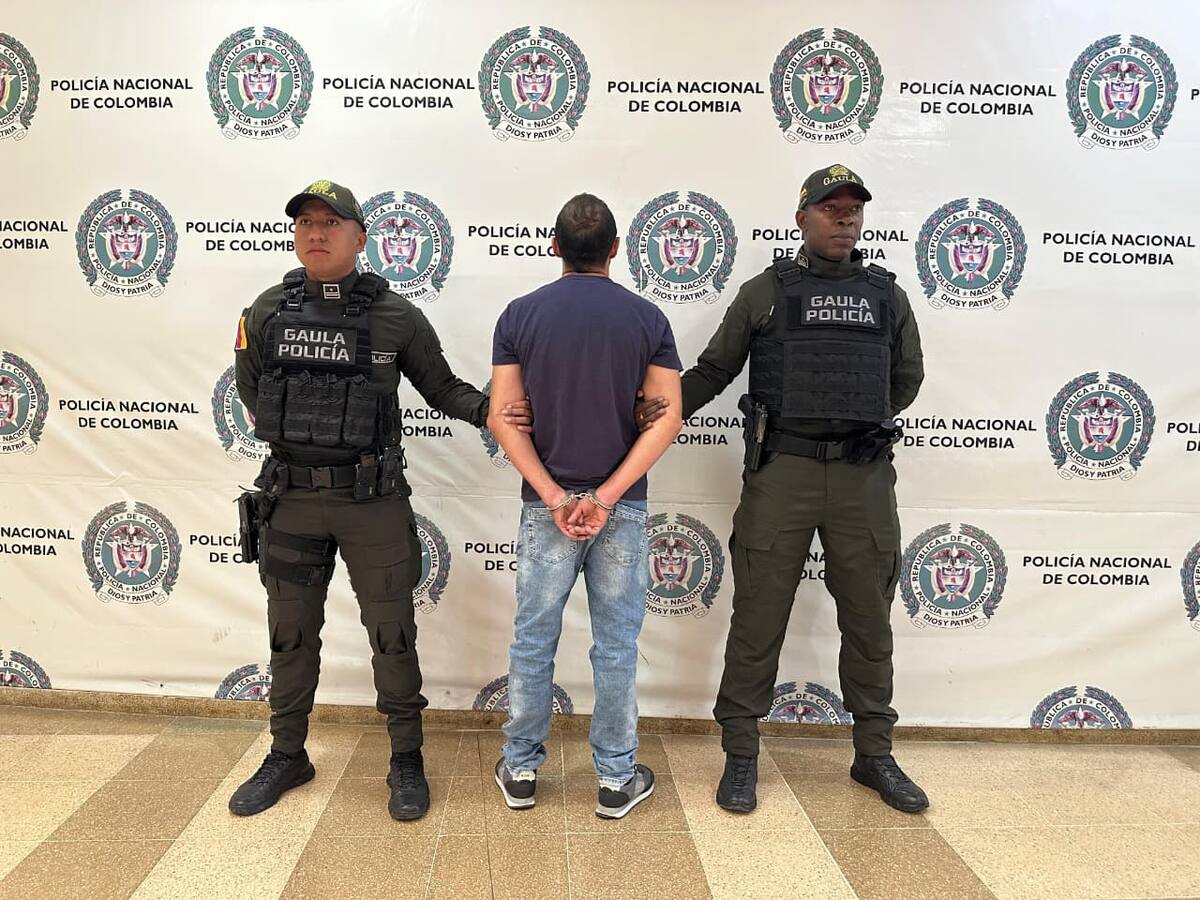 En Caicedonia Valle del Cauca fue capturado uno de los delincuentes más buscados del Quindío