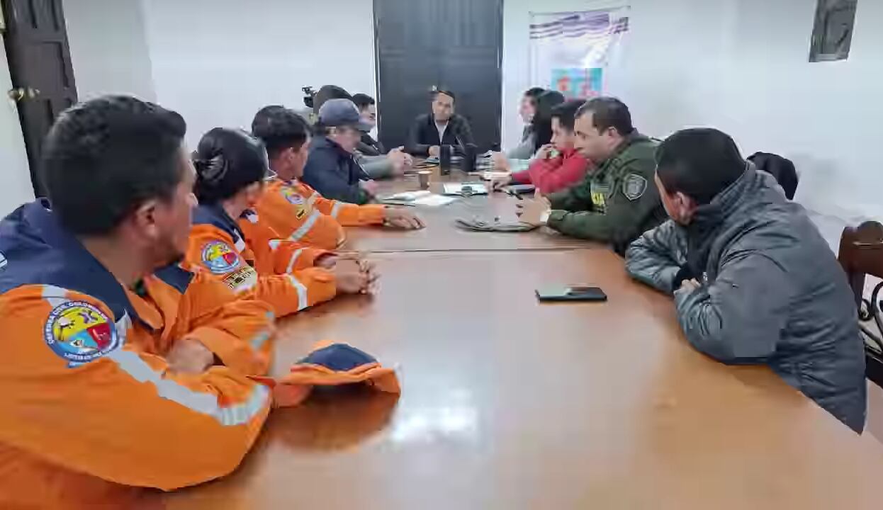 Comité de riesgos en Toledo, Norte de Santander / Foto: Alcaldía de Toledo