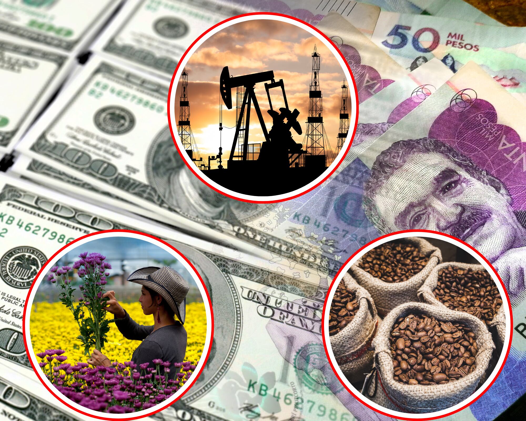 La amenaza arancelaria, que comienza a regir el 1 de agosto si no se negocia un nuevo acuerdo comercial, perjudica a todos los productos que Colombia exporta a Estados Unidos pero golpea principalmente al sector minero-energético, cafetero y floricultor.
(Foto:   Caracol Radio / Getty)