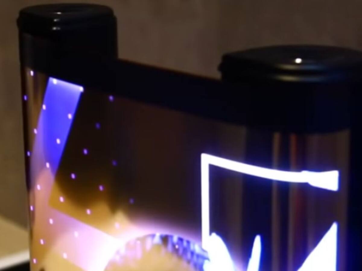 Se filtran las imágenes del primer celular con una pantalla enrollable