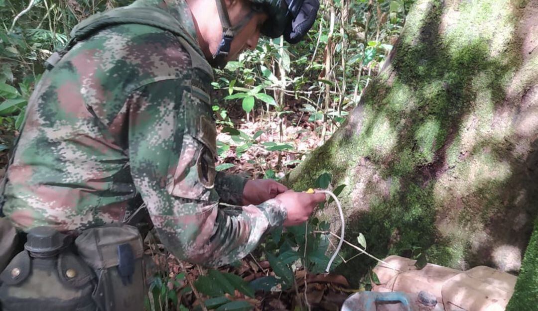 De haber sido activado el explosivo, su rango de destrucción habría sido de cerca de 200 metros a la redonda.