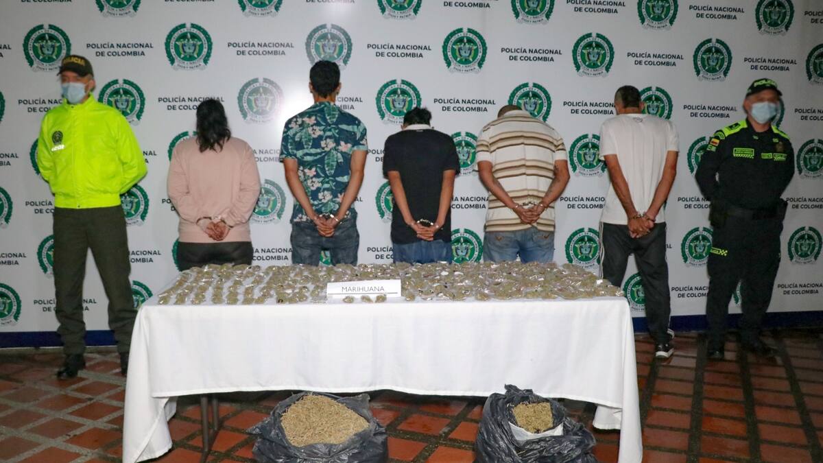Desarticulan banda “Matecaña” que utilizaba menores para vender droga en Pereira