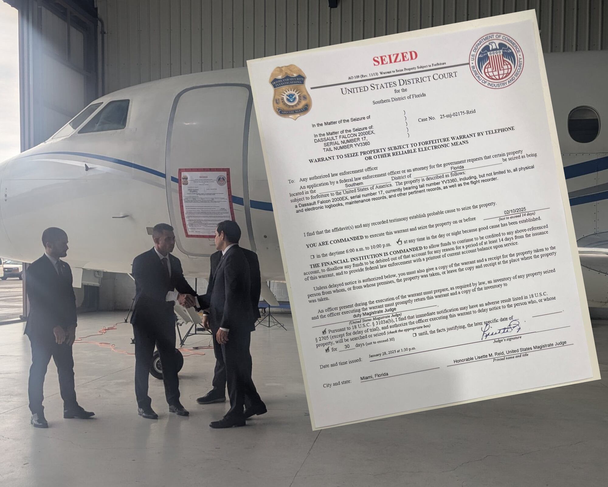 La incautación ocurre en medio de la visita de Marco Rubio al país caribeño y luego de los acercamientos entre la administración Trump y Nicolás Maduro.
(Foto: Cortesía )