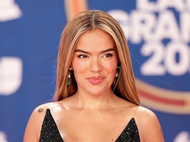 Karol G at the 26th Annual Latin GRAMMY Awards held at the MGM Grand Garden Arena on November 13, 2025 in Las Vegas, Nevada. (Photo by Christopher Polk/Billboard via Getty Images)