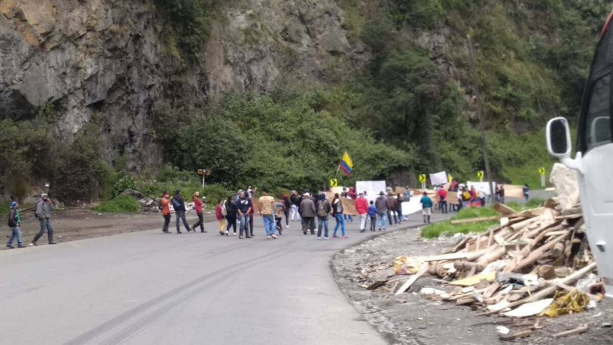 Habitantes del sector del Túnel de la Línea esperan prontas soluciones