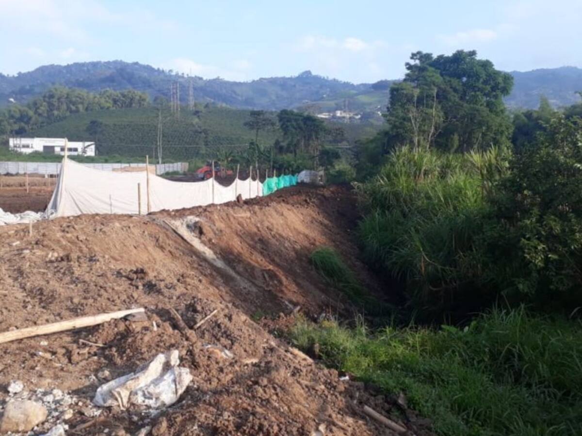 Suspenden proyecto inmobiliario en Dosquebradas por daño ambiental