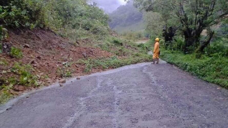 Emergencias en Boyacá por fuertes lluvias en el departamento. Foto: Defensa Civil.