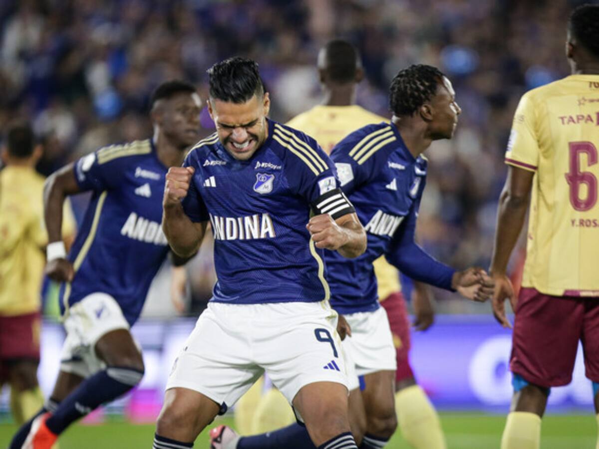 Alternativas para Millonarios: jugadores que podrían reemplazar a Falcao durante su lesión