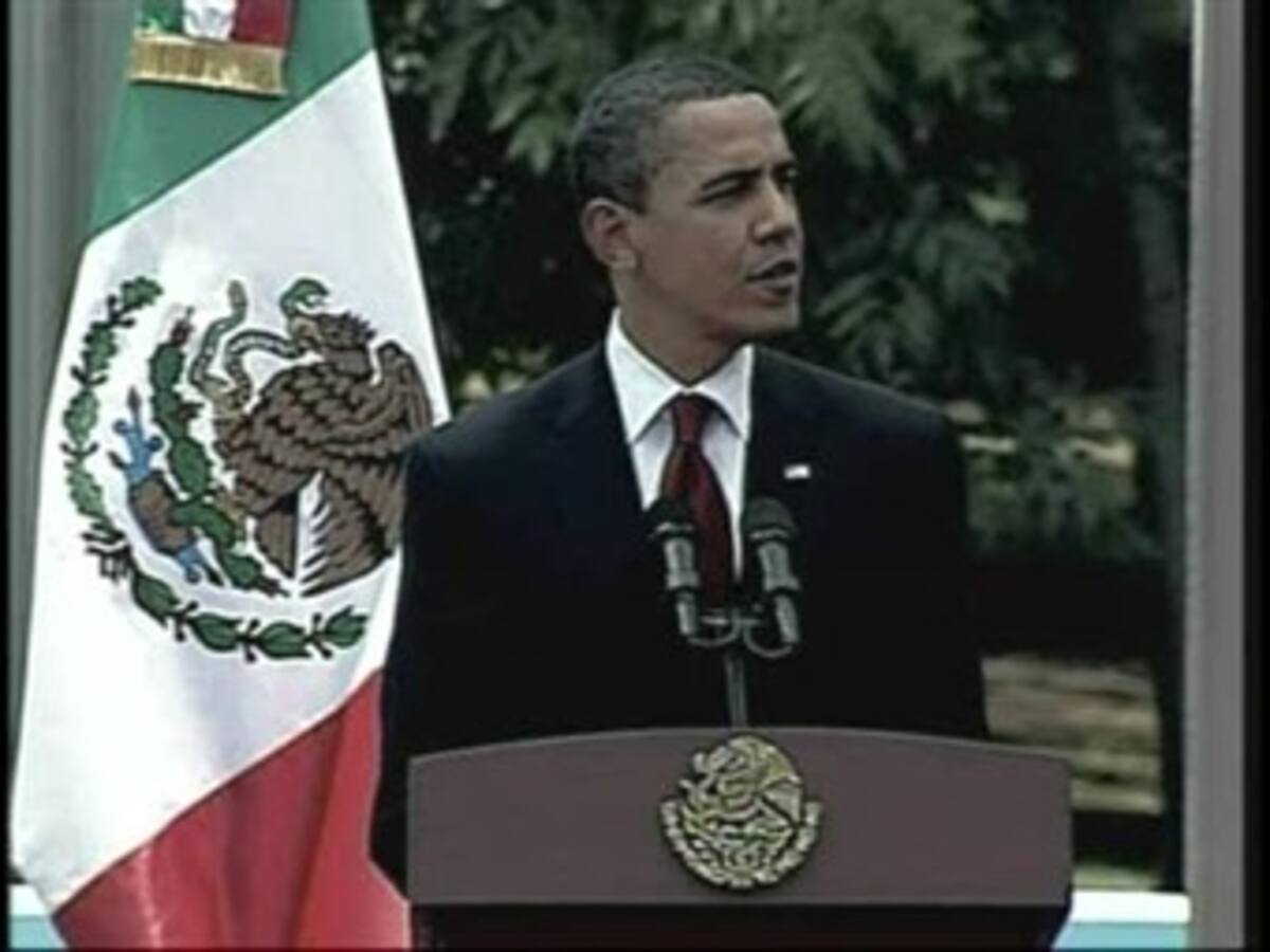 Obama visitará México en la primera semana de mayo