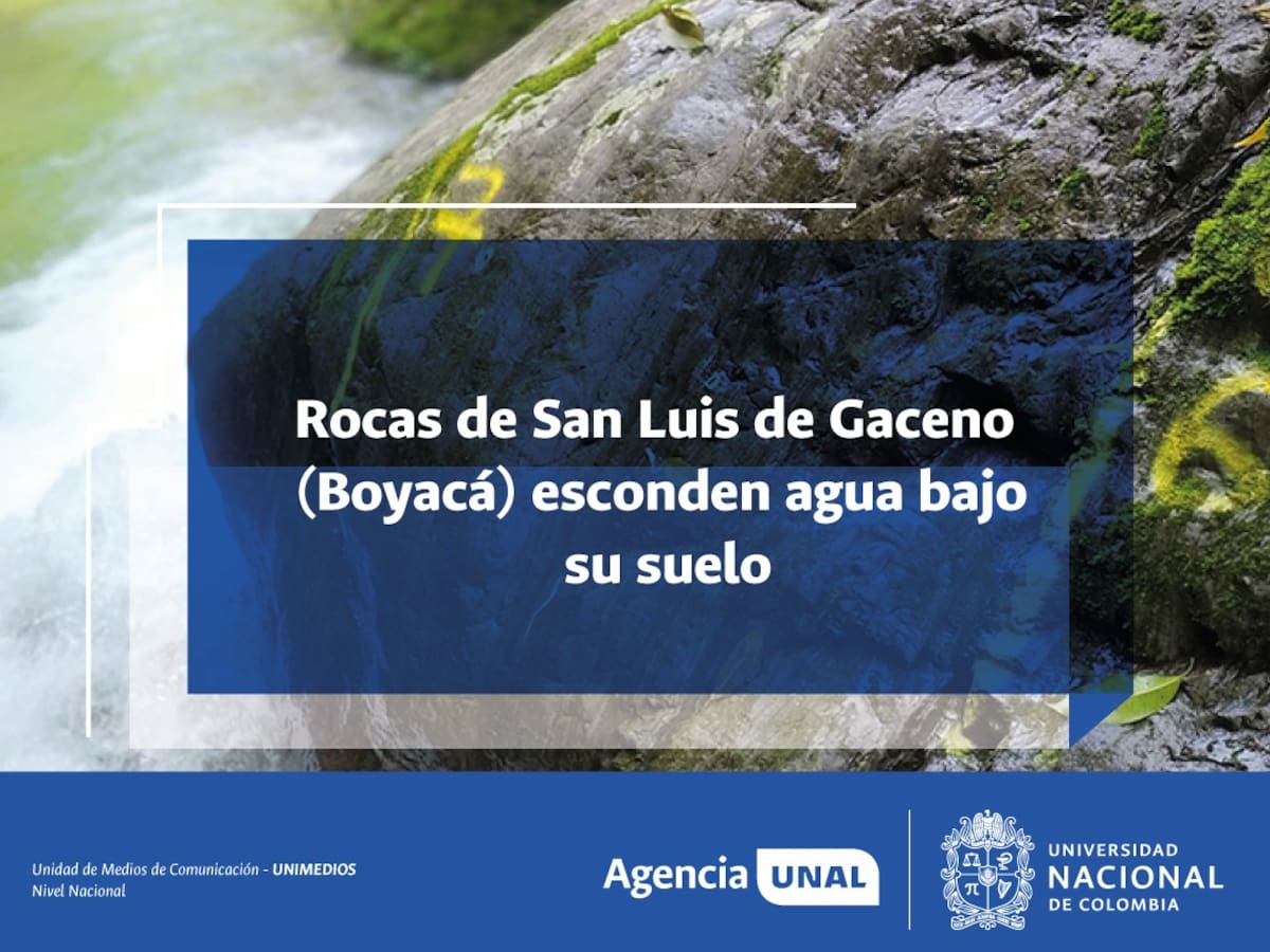 Investigación revela que las rocas de San Luis de Gaceno almacenan agua subterránea