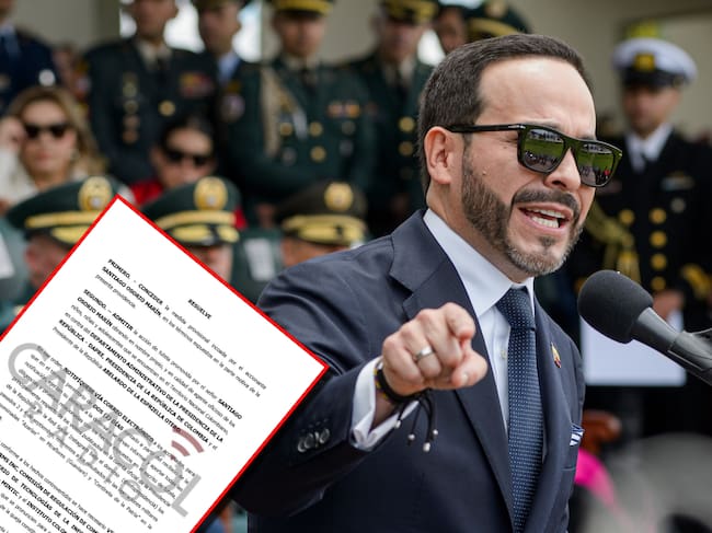 Juez ordena a Presidencia y Dapre retirar imágenes de De la Espriella caminando entre cadáveres. Fotos. Getty Images y suministrada.