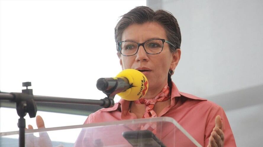Claudia López. Foto: W Radio
