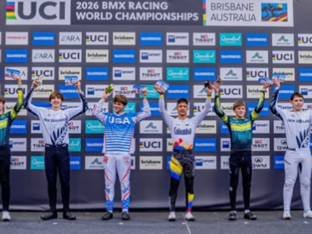 El caleño Jhan Mondragón se proclamó subcampeón mundial de BMX Racing en Australia