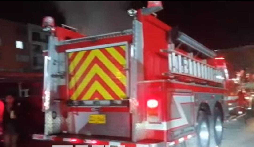 Incendio en parqueadero de Ibagué 