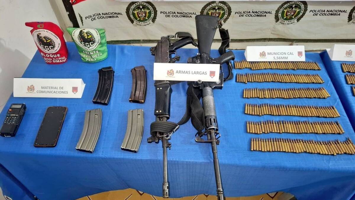 Presunto cabecilla del Clan del Golfo abatido en combates en Pivijay, Magdalena