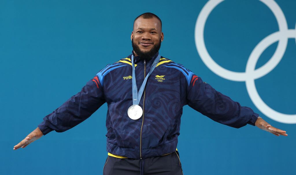 Yeison López, pesista colombiano / Getty Images