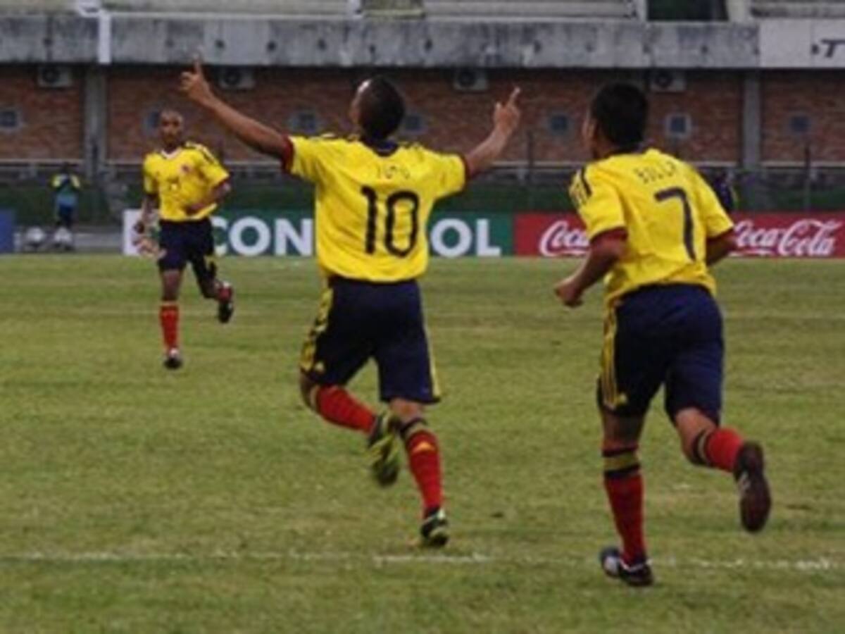 Colombia venció a Uruguay en cuadrangular final del sub-15 de fútbol