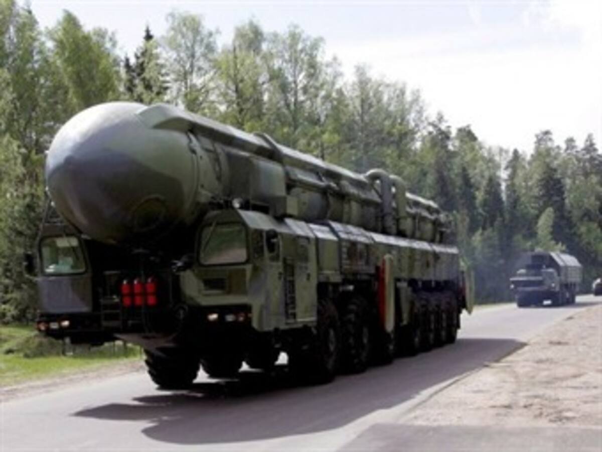 Rusia se declara dispuesta a reducir su arsenal atómico