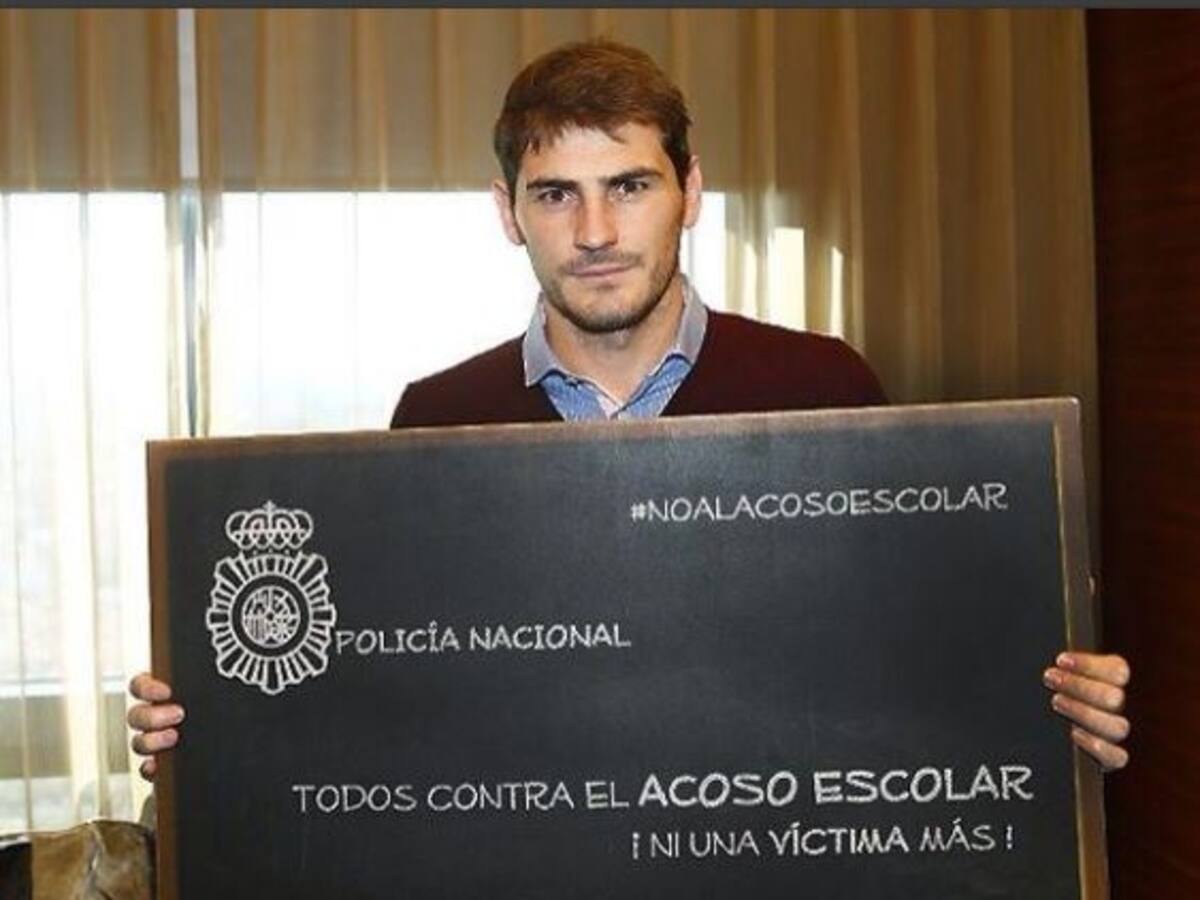 Casillas, contra el acoso escolar