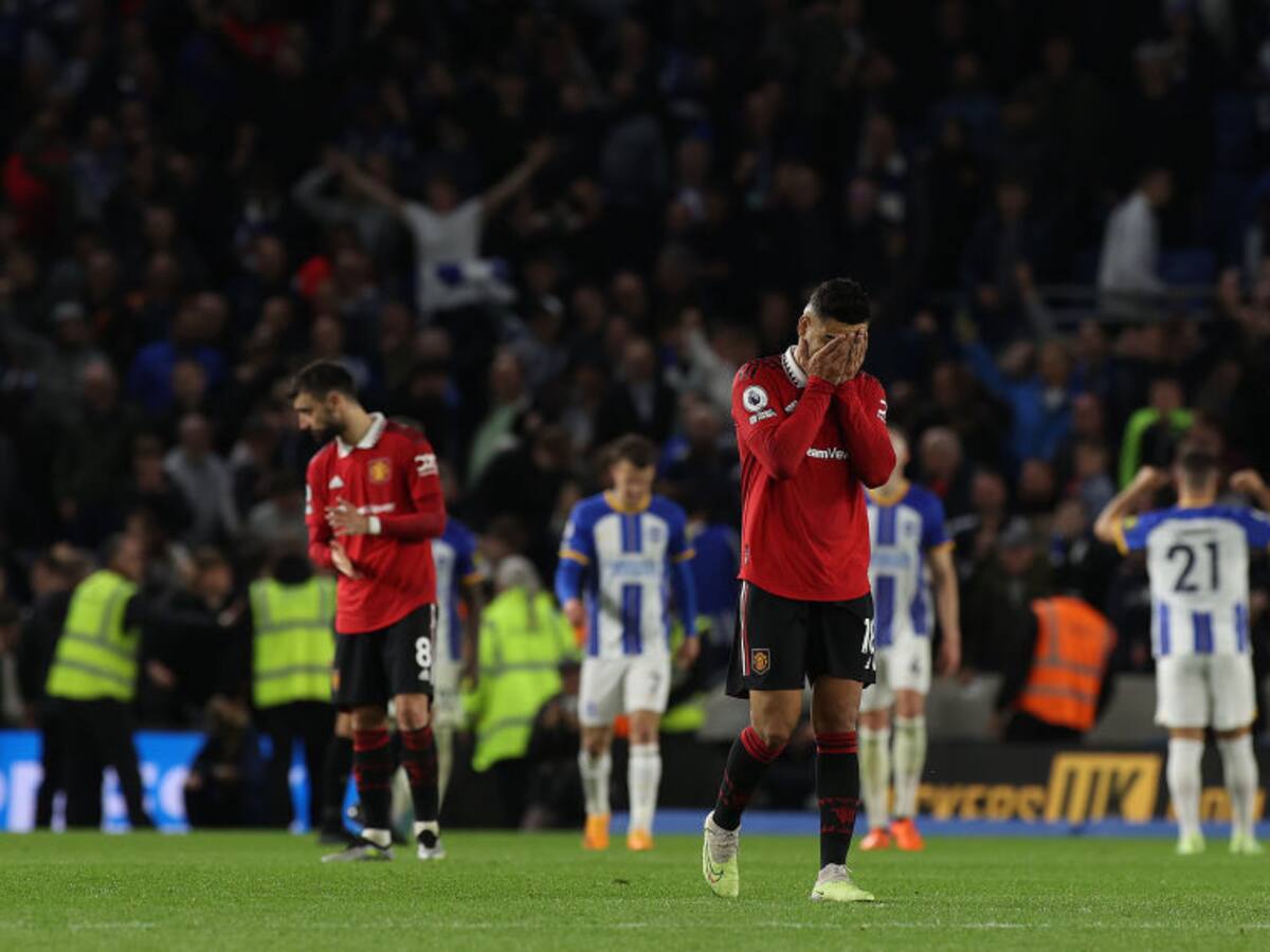 Brighton derrota al Manchester United y aviva la lucha por los puestos de Champions