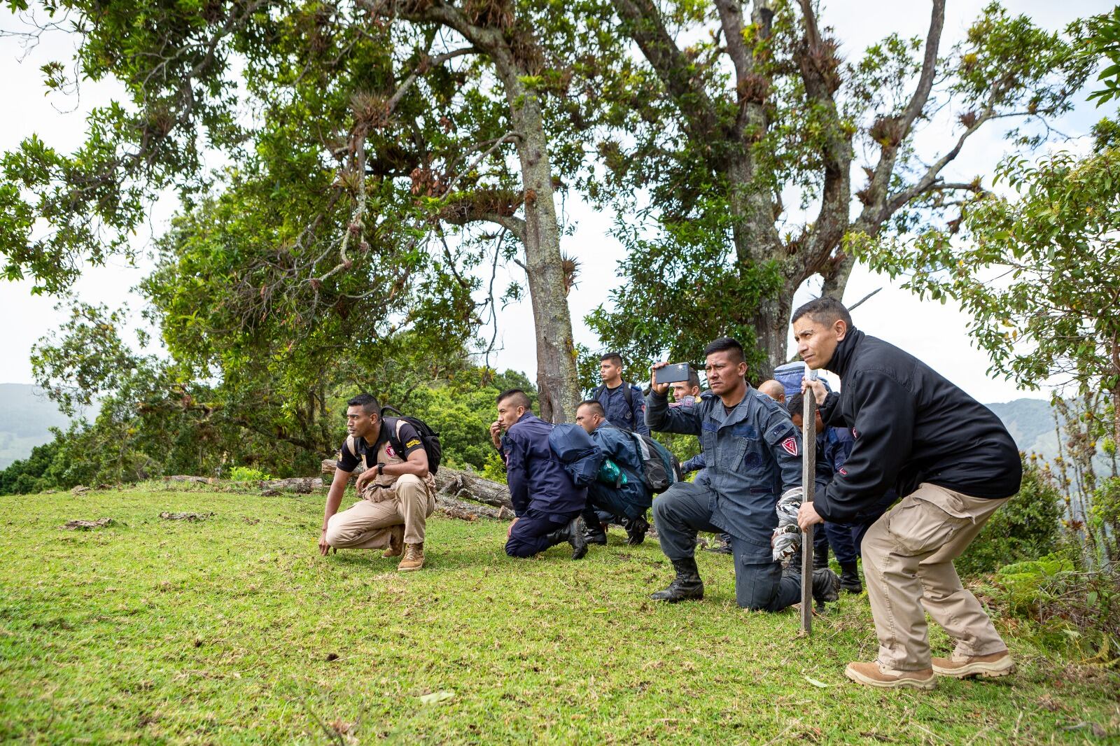 no fuimos sacados de la zona, pedimos