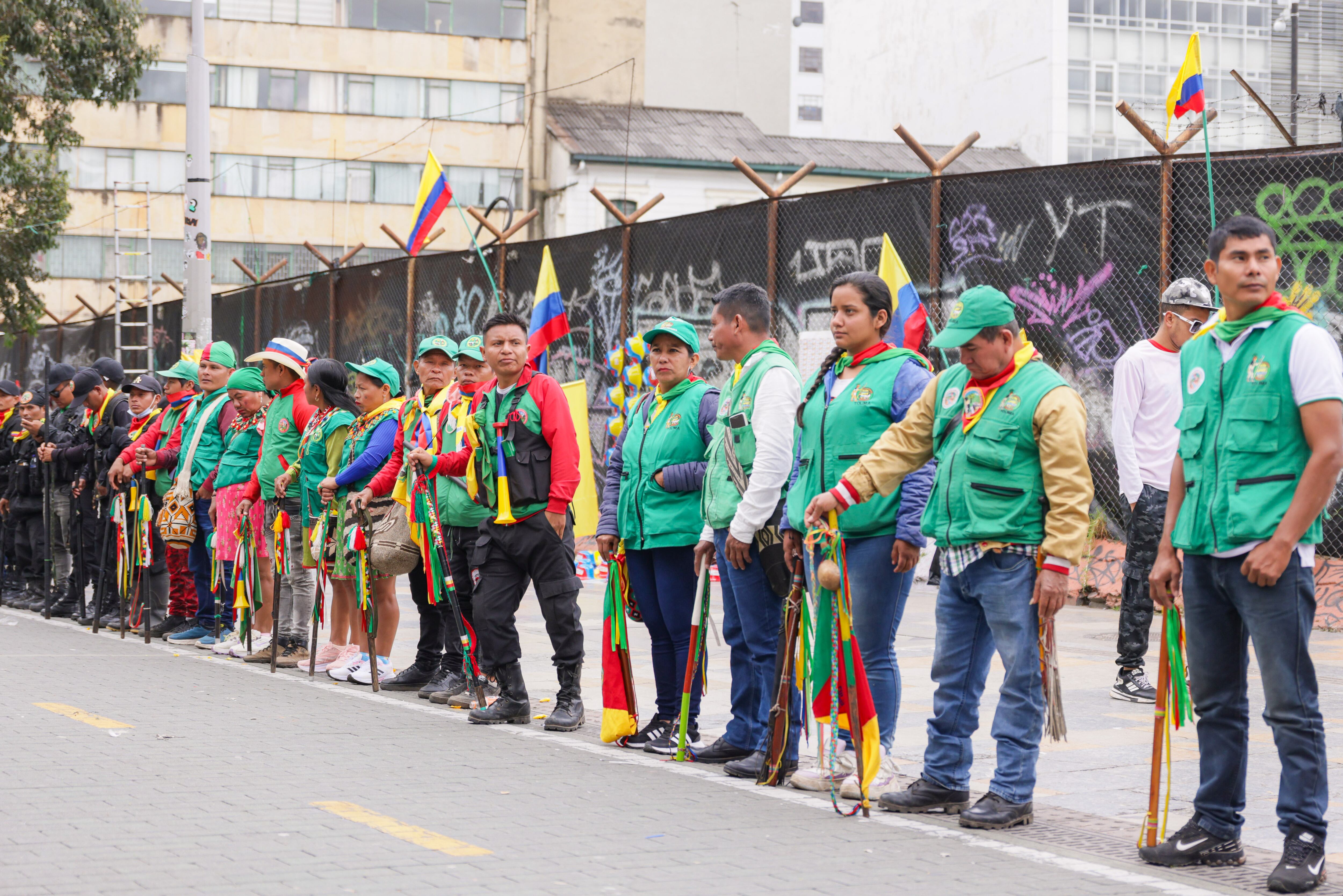Guardia indígena. Foto: Presidencia