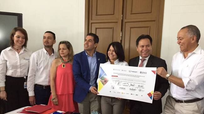 Firma del convenio