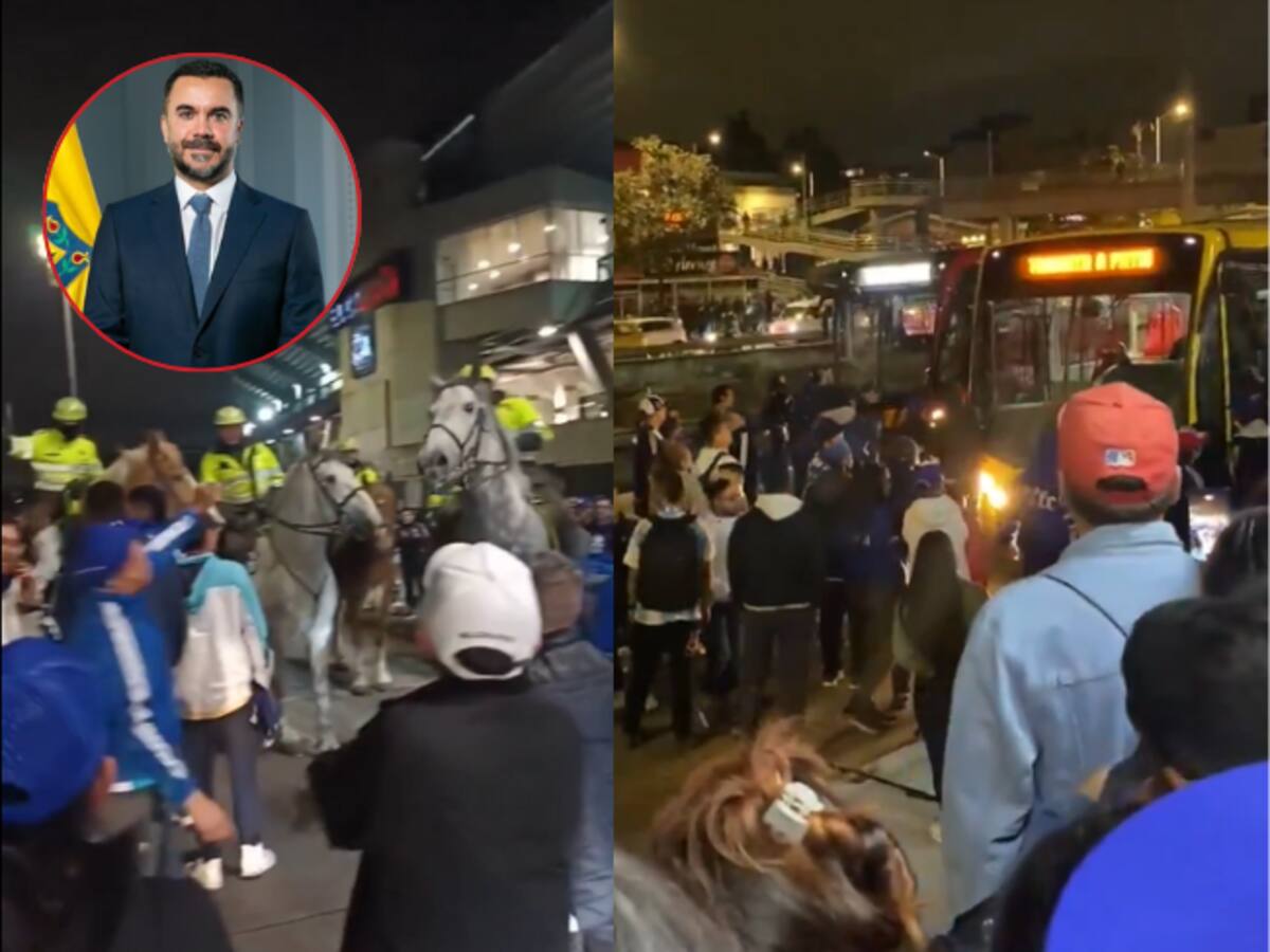 Distrito asume responsabilidad por disturbios al no ampliar operación de buses en Campín