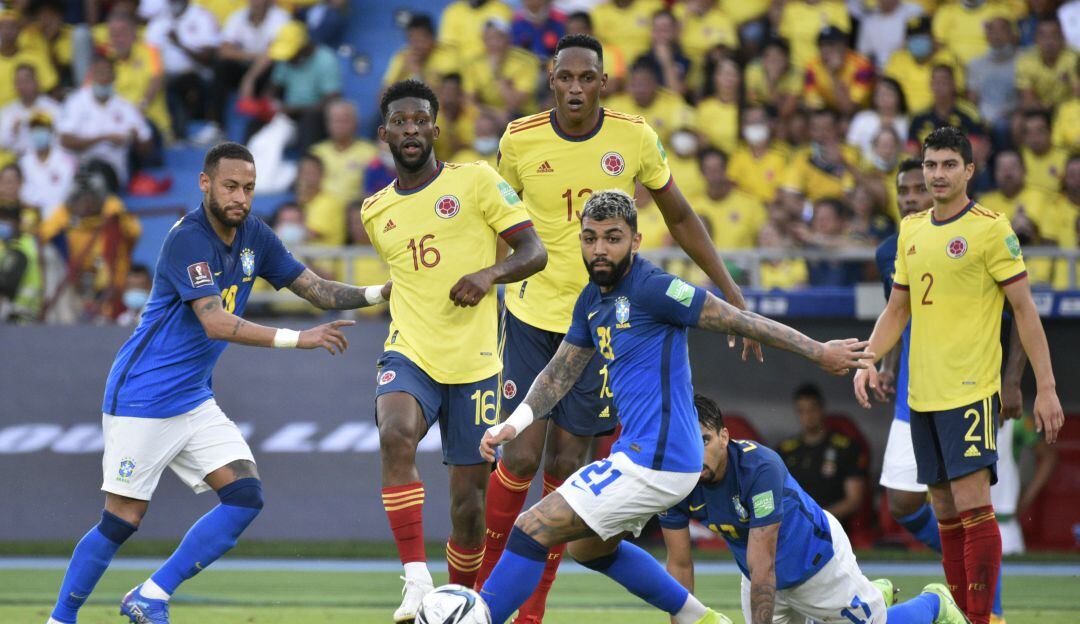 Colombia vs Brasil en 2021