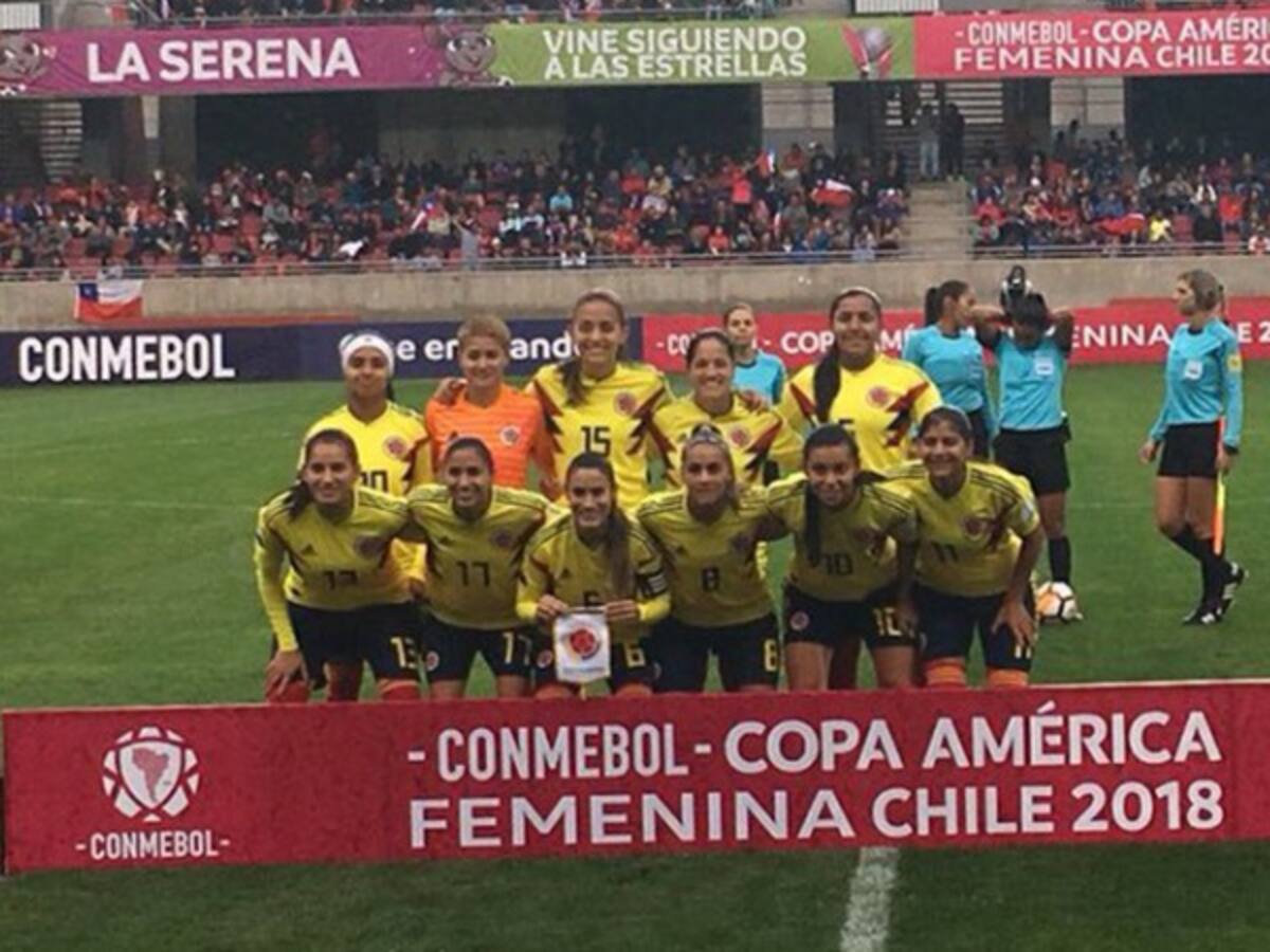 La Selección Colombia Femenina igualó 1-1 ante Chile en la Copa América