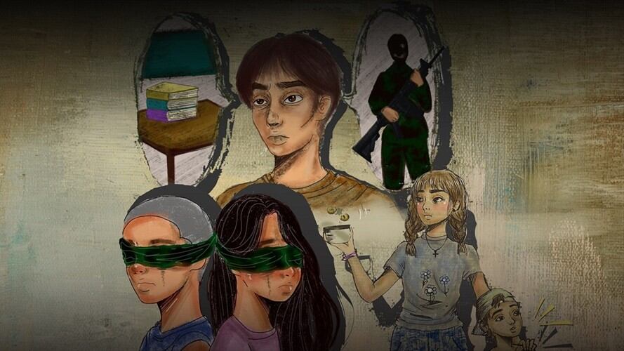 El contexto en el que habitan los niños y niñas en zonas apartadas del departamento sigue siendo una amenaza latente . Foto: W Radio