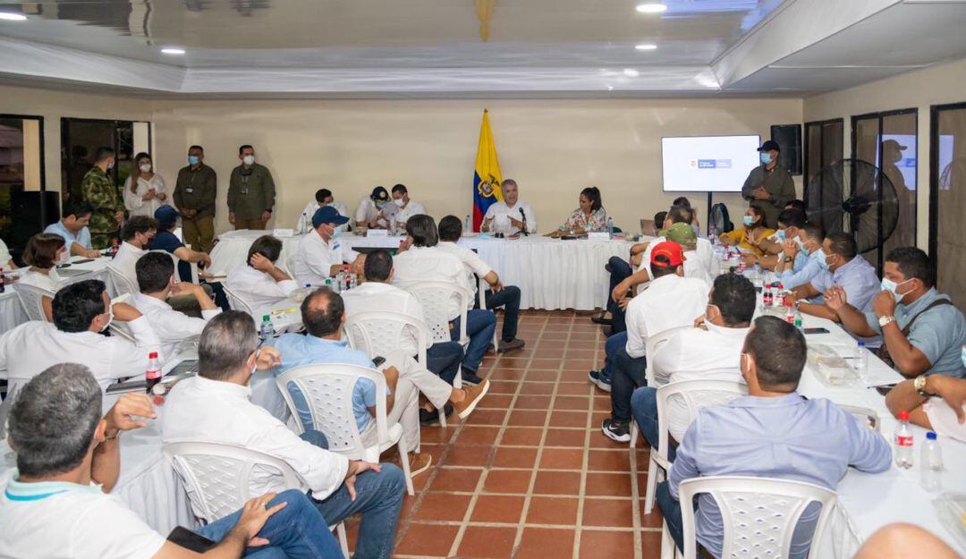 Reunión con Alcaldes del Magdalena en Zona Bananera