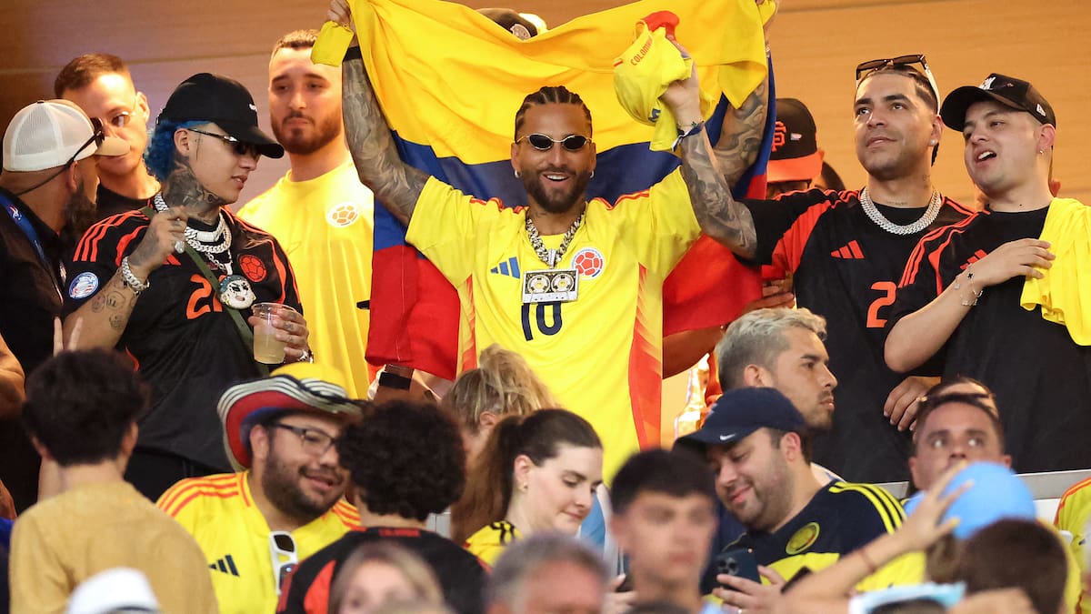 Maluma, a los insultos con hinchas argentinos durante la final de Copa América: así fue