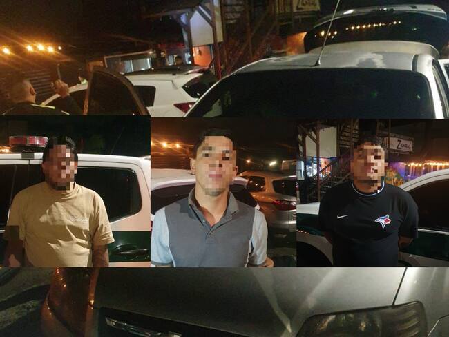 La captura se dio por medio de una llamada a la Línea de Seguridad. Foto: Alcaldía de Envigado.