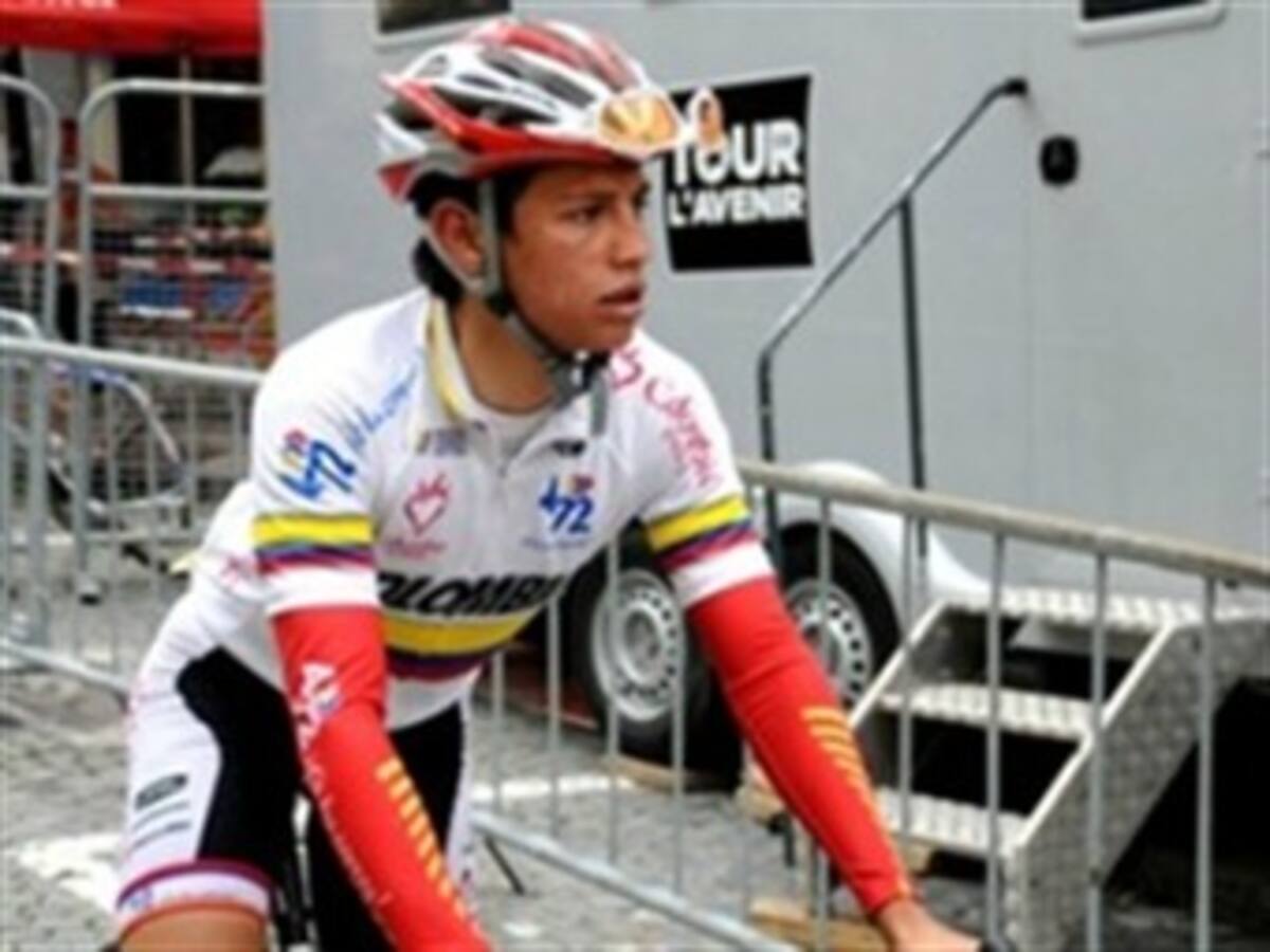 Esteban Chaves desde niño tiene alma de ciclista
