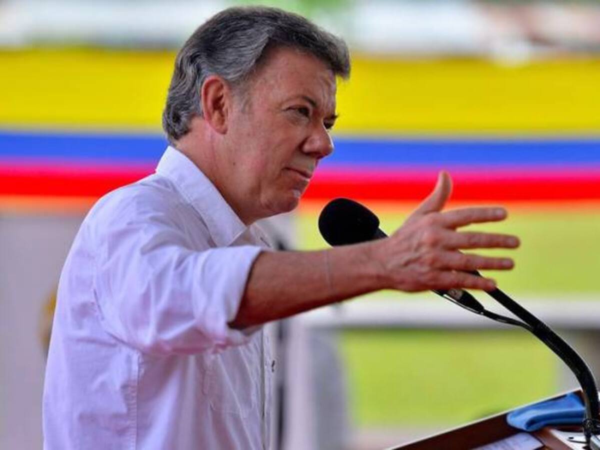 Respetamos la protesta pero no las vías de hecho: Santos