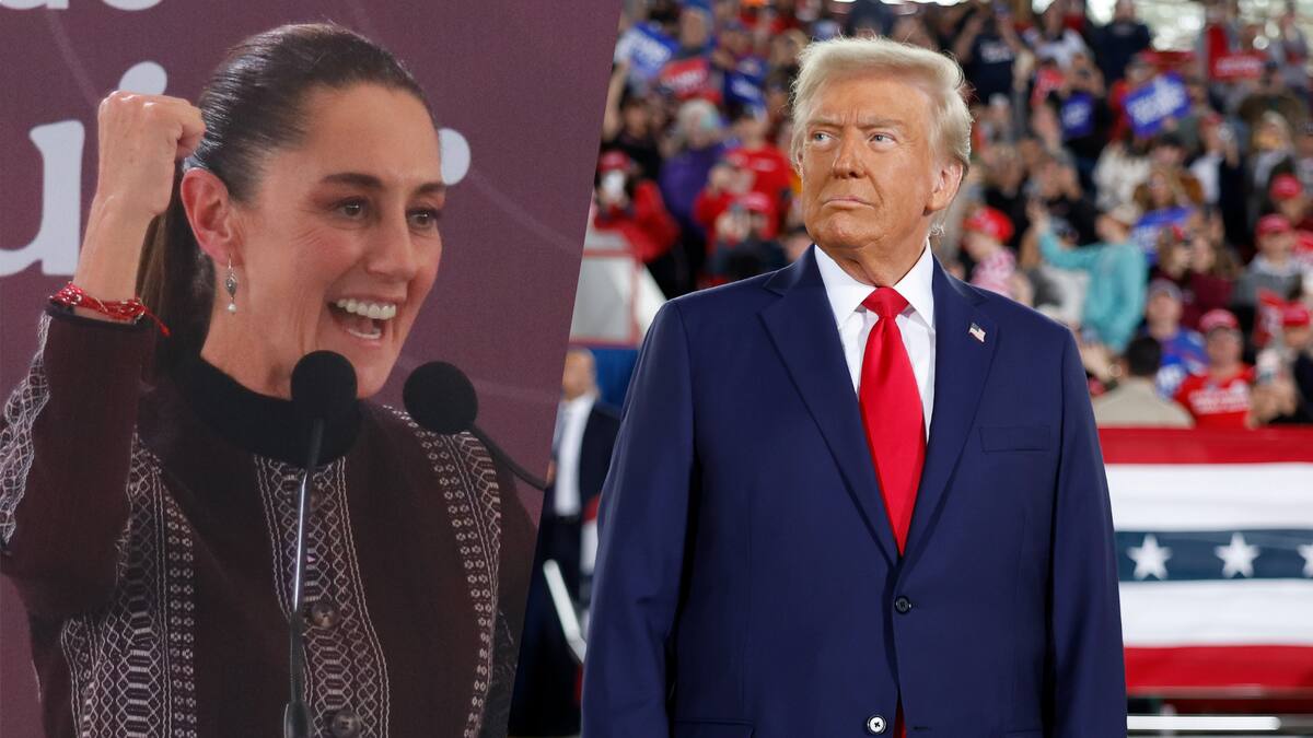 Claudia Sheinbam y Donald Trump acuerdan pausar aranceles por un mes para entrar en negociaciones