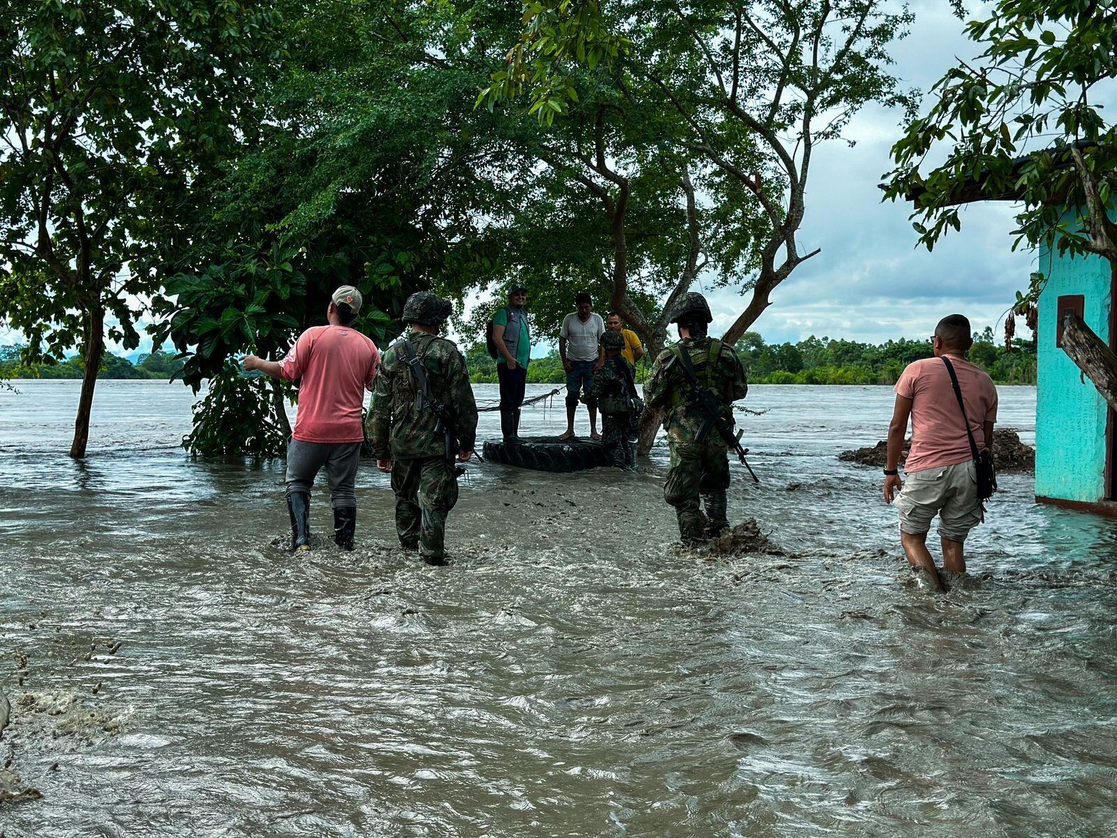 Desbordamiento del Río Upía